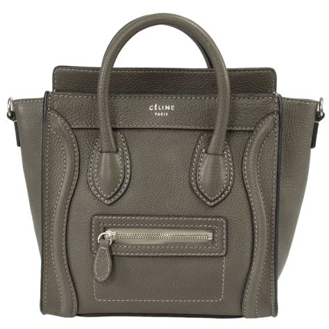 celine paris handbags grey soft|where to purchase celine bags.